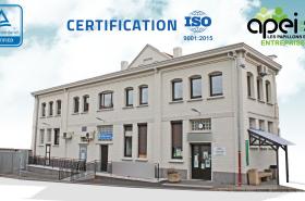 Visuel certification ISO 9001 - ESAT